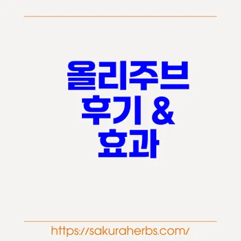 기름똥 다이어트 올리스타트 Orlistat 올리주브 후기 사쿠라허브에서 직구